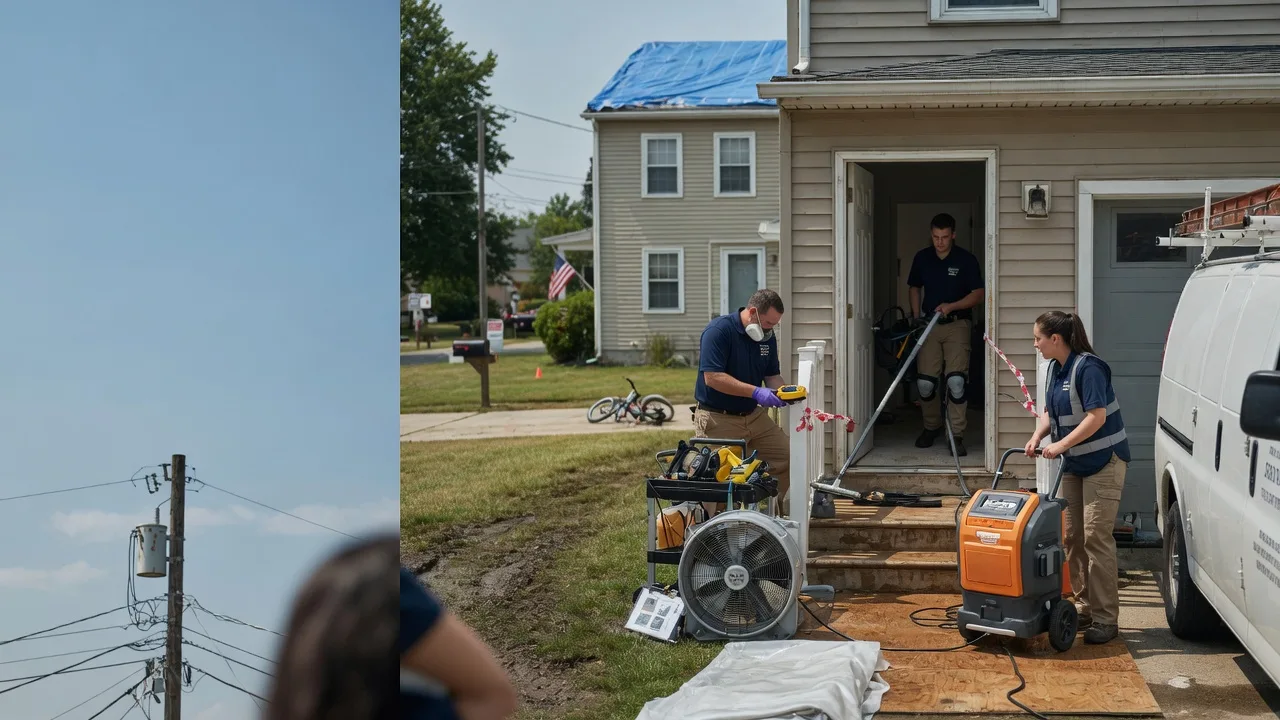 Water Damage Repair in Spivey, KS near me